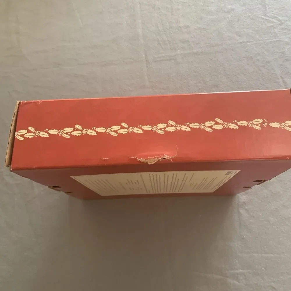 Williams Sonoma Nordic Ware Christmas Wreath Cast Aluminum Bundt Cake Pan In Box